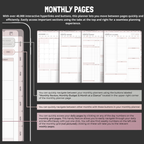 2026 Smart Digital Planner for Goals, Productivity & Organization