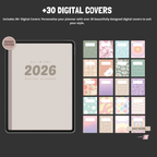 2026 Smart Digital Planner for Goals, Productivity & Organization